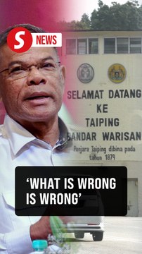Govt open to further probe into Suhakam's findings on unrest at Taiping Prison - Saifuddin Nasution