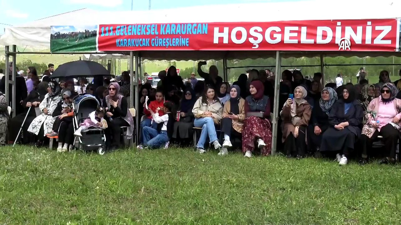 Kars'taki köyde 111. kez güreş şenlikleri düzenlendi | Ajansspor | AA