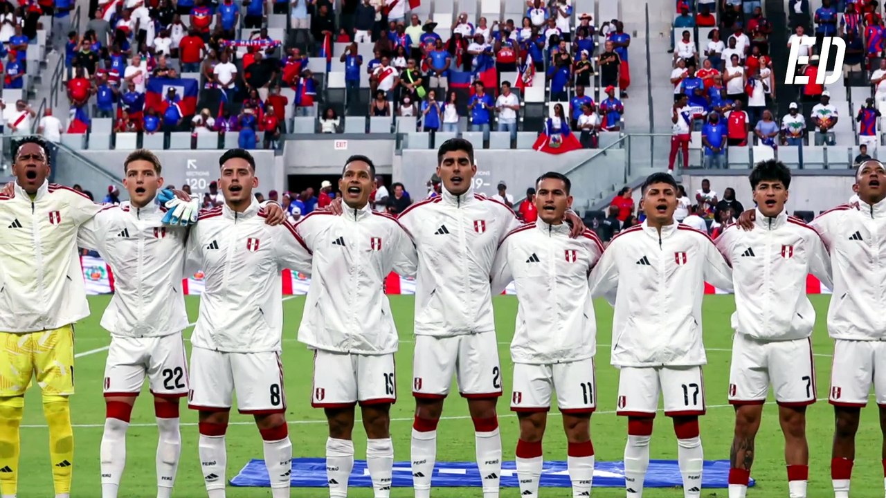 Luis de la Fuente antes del partido ante Perú
