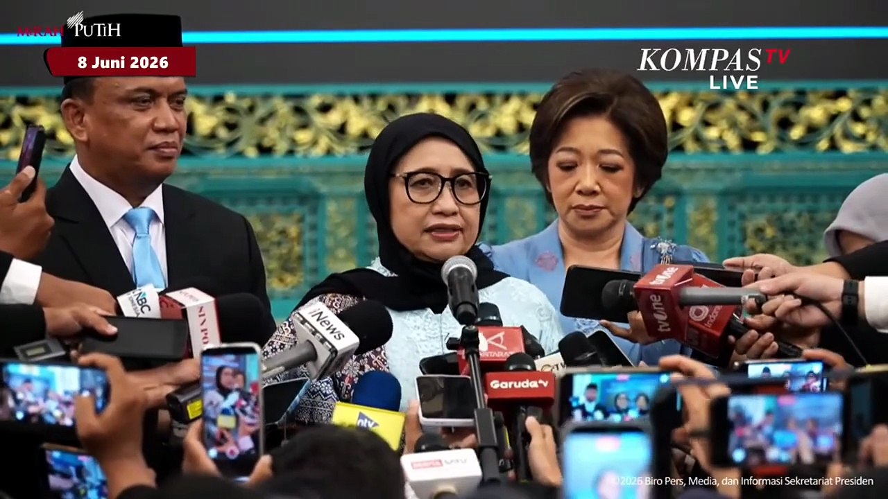 [FULL] Kata Perdana! Kepala BGN Nanik-Penasihat Presiden Said Iqbal usai Dilantik Prabowo di Istana