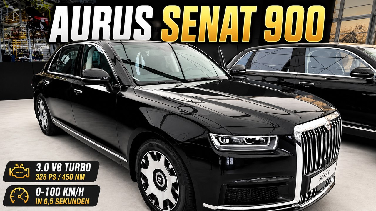 Aurus Senat 900 & 1000: Russischer Premium-Auftritt auf China-Basis