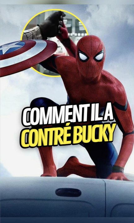 Pourquoi Spiderman a-t-il réussi à vaincre le Soldat de l'Hiver ? #wintersoldier #spiderman #marvel #onregardequoi #civilwar