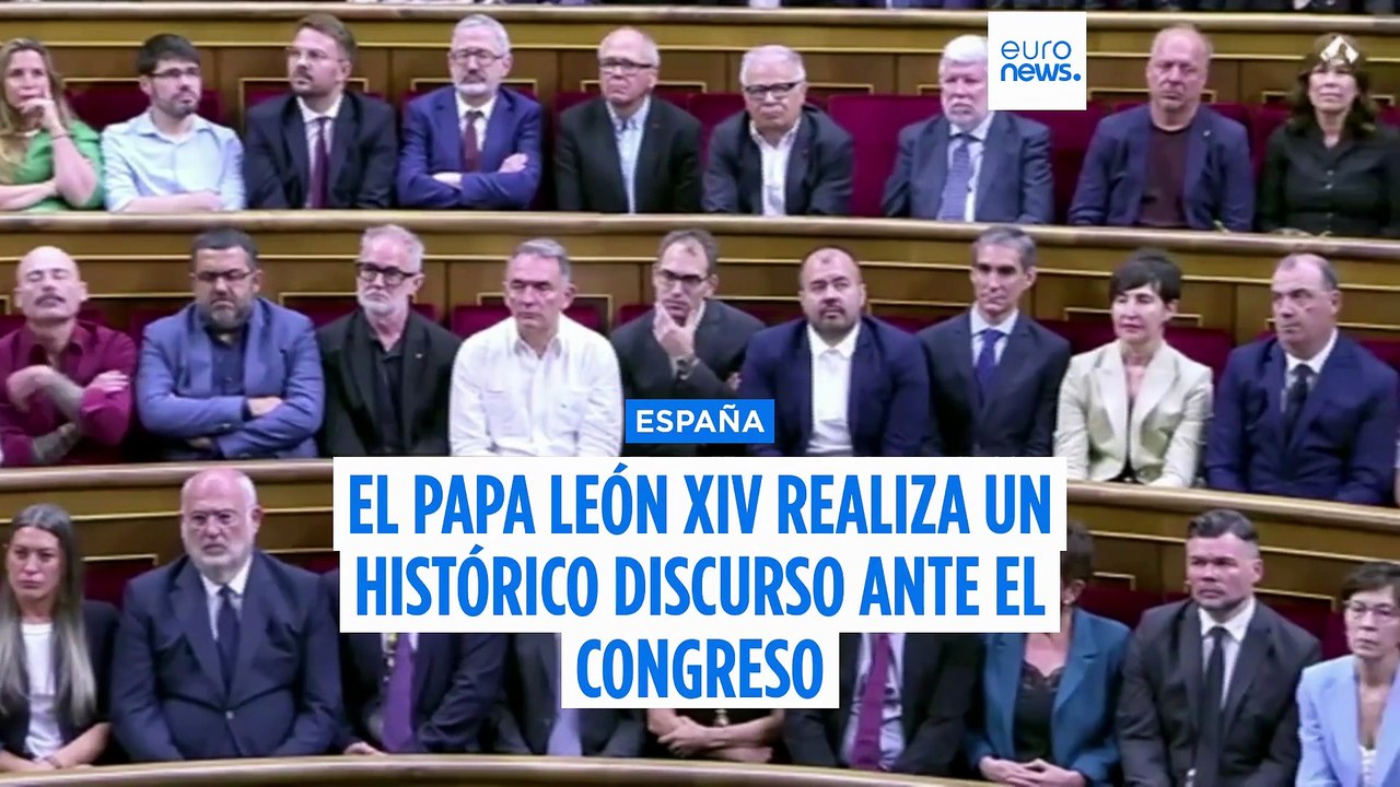 El Papa León XIV, ante el Congreso: "La sociedad y la Iglesia no siempre estuvieron a la altura"