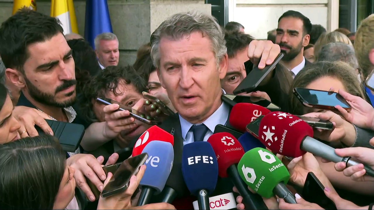 Feijóo comparte el discurso del Papa de la "A a la Z"