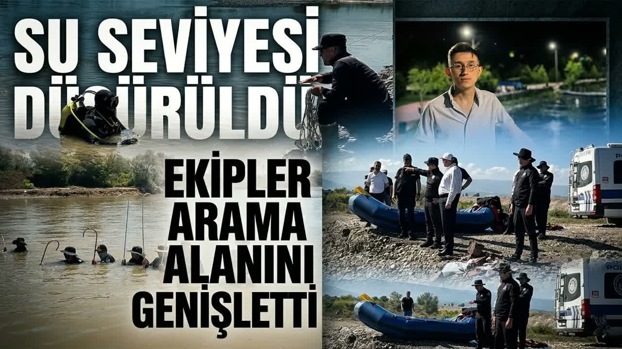 İlker P.'den 12 Gündür Haber Yok: Kelkit Çayı'nda Zamana Karşı Yarış