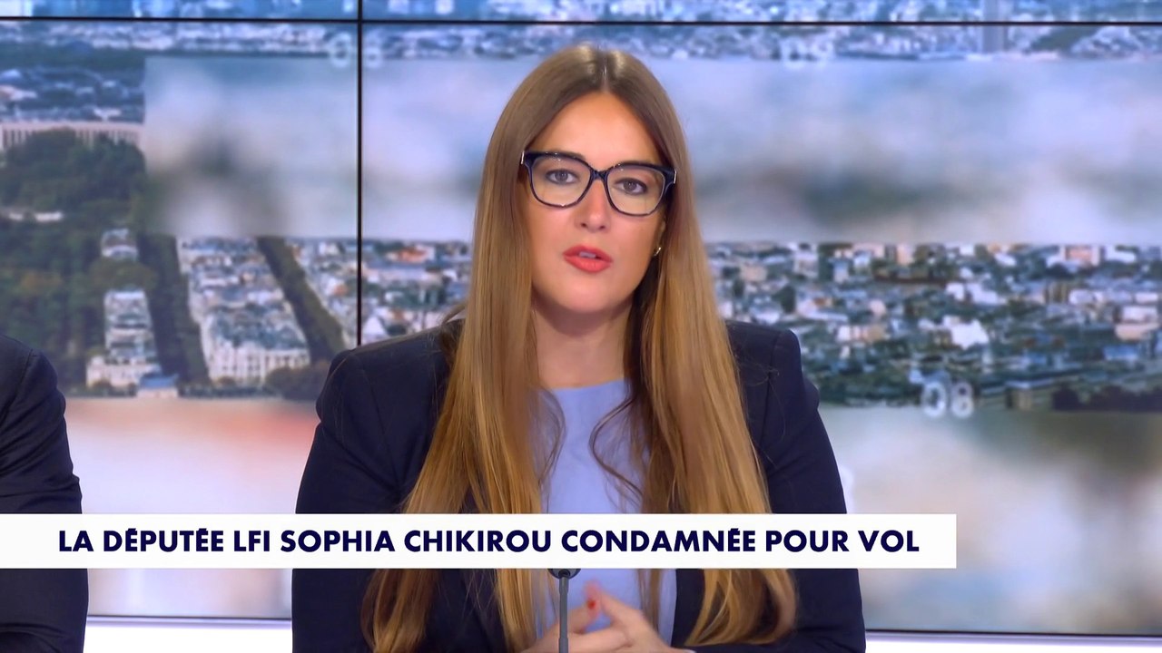 La députée insoumise Sophia Chikirou a été condamnée pour vol