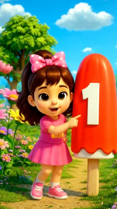 Counting Popsicle Song 🍦 | Learn Numbers 1 to 10 with Tia | Fun Kids Nursery Rhymes #countingforkid