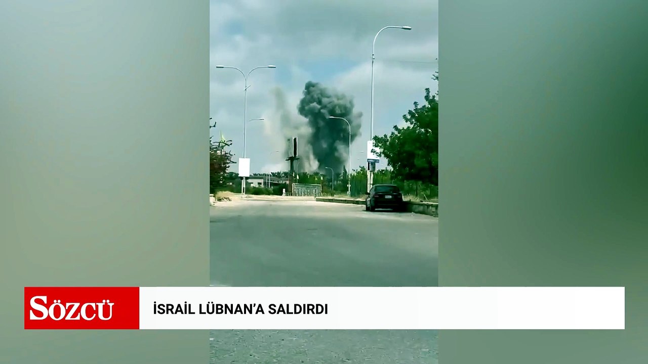 İsrail Lübnan'a saldırdı