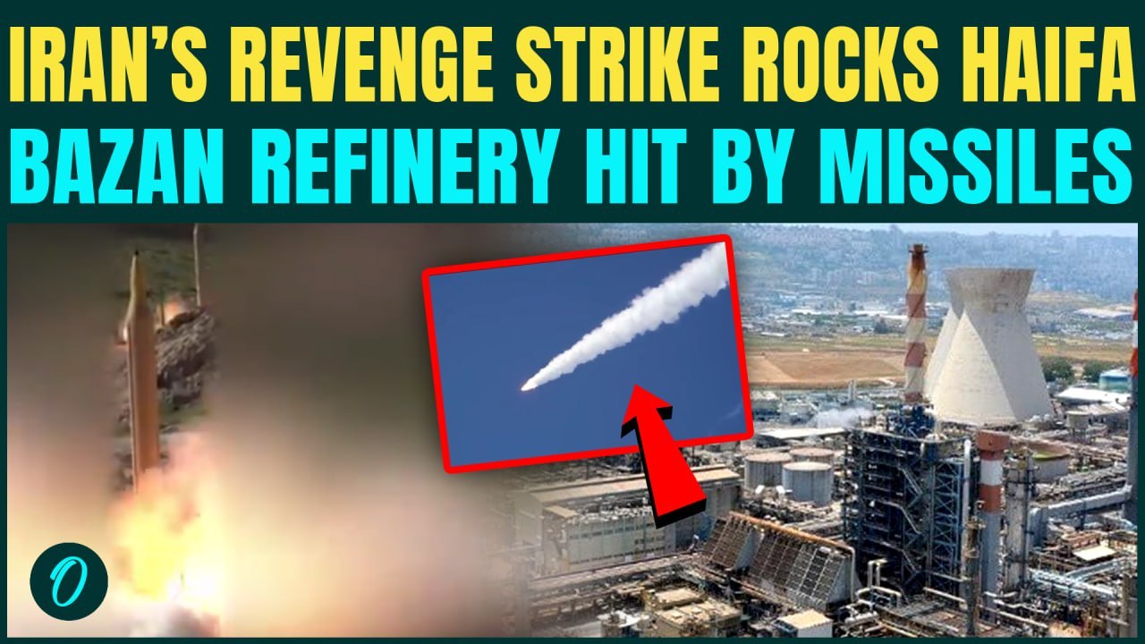 Iran BOMBS Haifa Petrochemical Facility BREAKING: IRGC’s CHILLING Revenge After Mahshahr Hit
