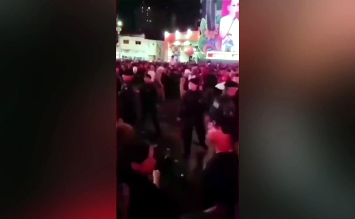 PM agride jovem durante show em Festa Junina
