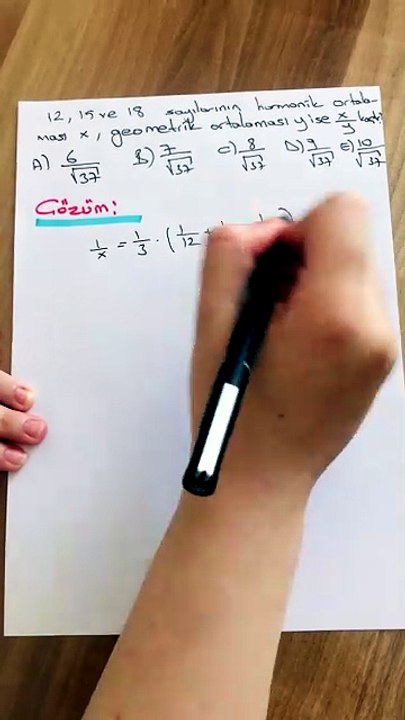 Matematik Oran Orantı