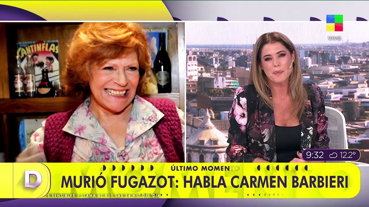 Carmen Barbieri recordó la fuerte historia de María Rosa Fugazot y Santiago Bal: "El amor de su vida"
