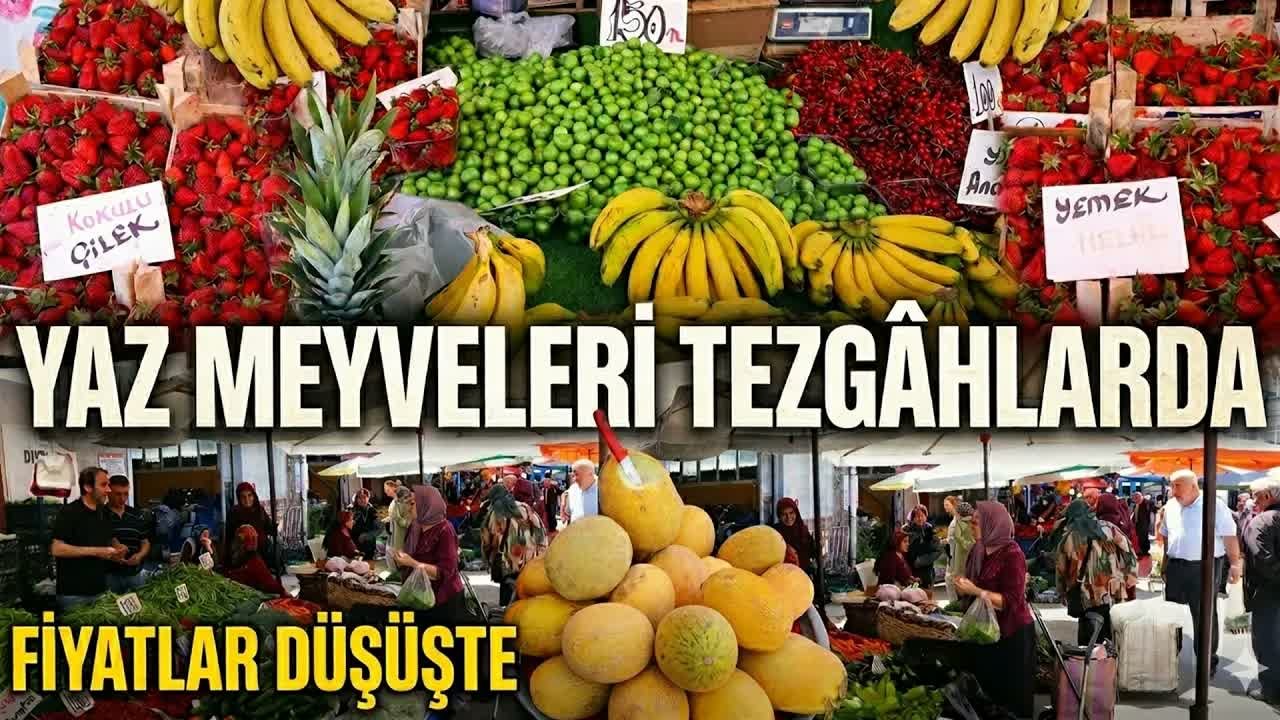 Pazarcılar Umutlu: Yaz Meyvelerinde Fiyatlar Daha da Düşecek