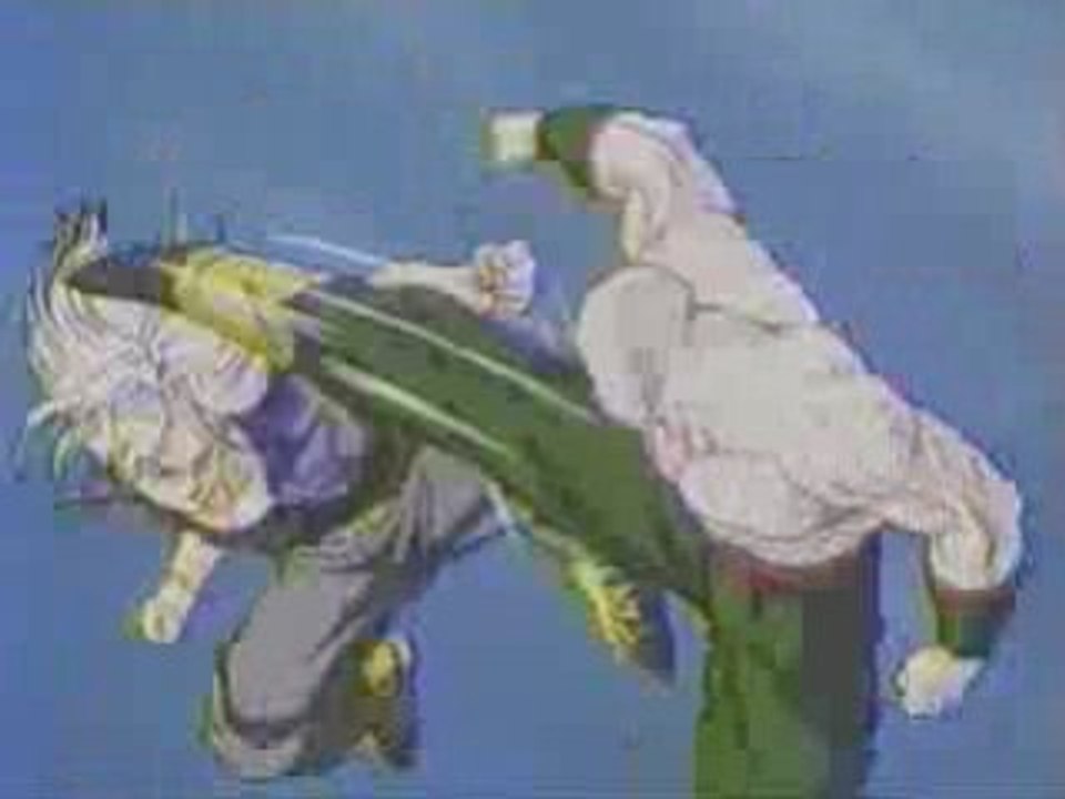 Trunks VS ten-chin-han