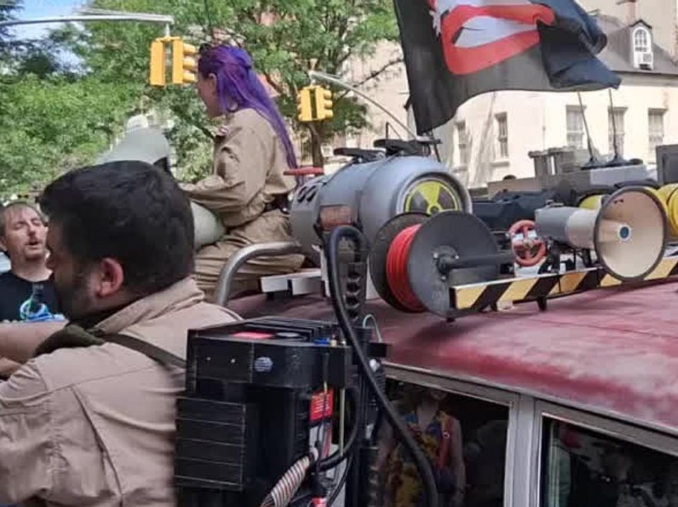 Ghostbusters Day: Zahlreiche Fans versammeln sich in New York