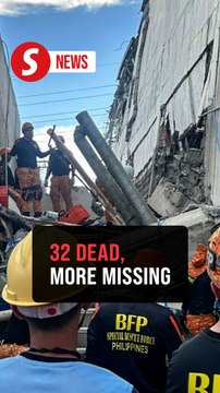 Buildings in ruins after magnitude 7.8 in southern Philippines kills at least 32