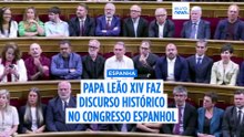 Leão XIV discursa no Congresso espanhol: "Sociedade e Igreja nem sempre estiveram  à altura"