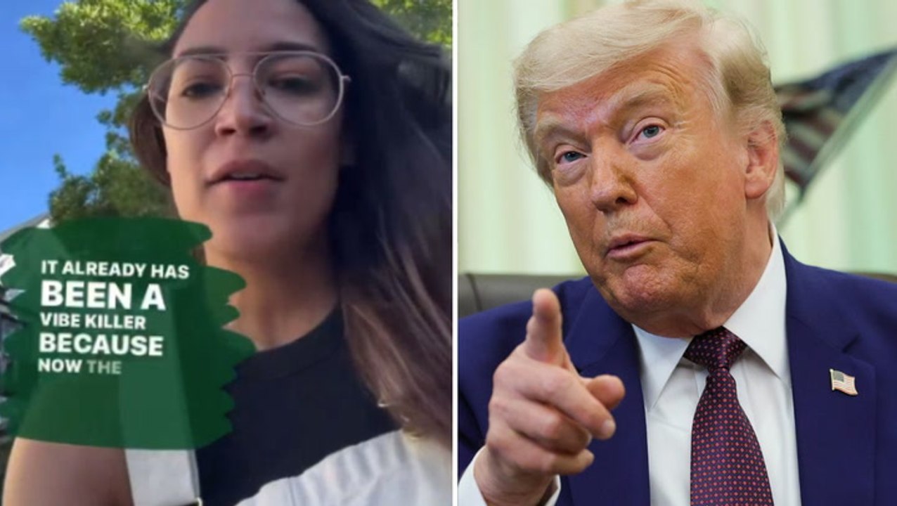 AOC slams ‘vibe killer’ Trump for attending Knicks game, forcing watch party cancellations