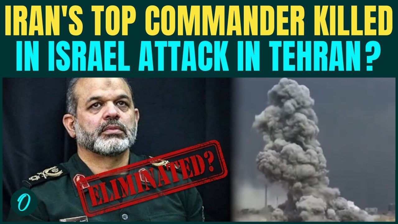 Iran’s Top Commander KILLED In Israel Strike? IRGC Chief Vahidi Goes Missing After Tehran Attack