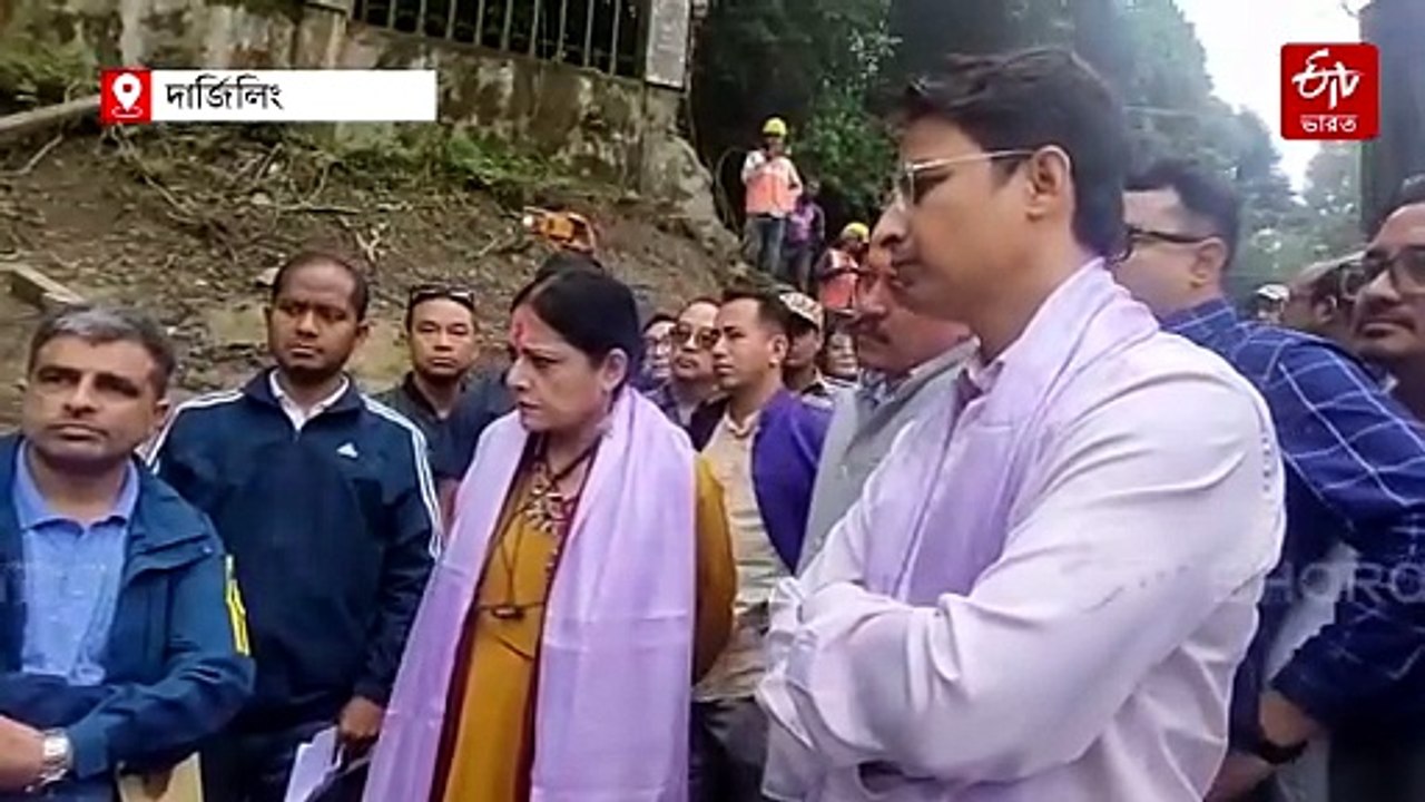দার্জিলিং-এ পরিদর্শনে অগ্নিমিত্রা-রাজু বিস্তা, উন্নয়নের নয়া রূপরেখায় মিটবে পানীয় জলের সমস্যা