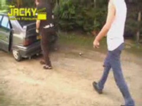 Concours de petanque entre jacky, puis petage de plombs !!