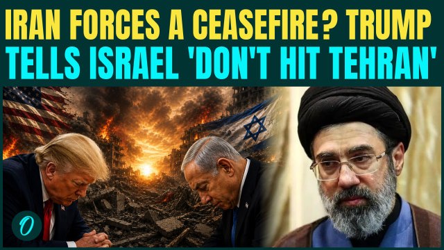 Iran FORCES U.S, Israel to BOW DOWN? Trump ORDERS Netanyahu to STOP Attacks on Iran | War ENDS?