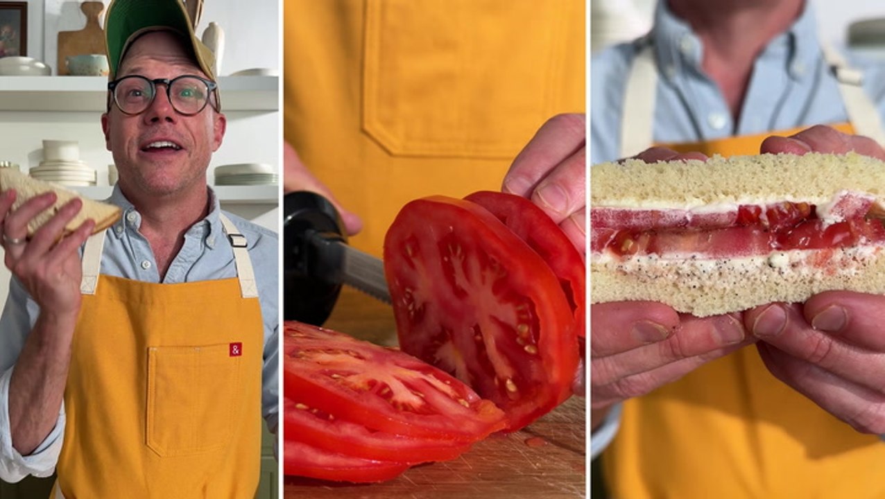 How to Make the Perfect Tomato Sandwich