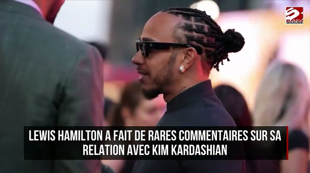 Lewis Hamilton s'exprime enfin sur sa relation avec Kim Kardashian