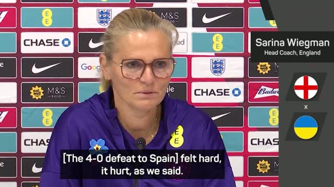 England looking to bounce back after disappointing Spain defeat