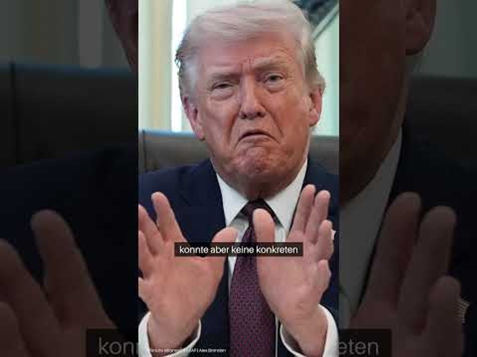 Donald Trump: Wutanfall im TV - US-Präsident gibt dem Wetter die Schuld