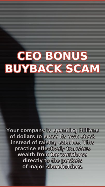 The Ghost Share Mandate Rigging Your Pay 📉🏢