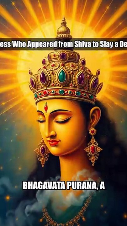 The Goddess Born from Shiva's Rage to End a Demon's Reign