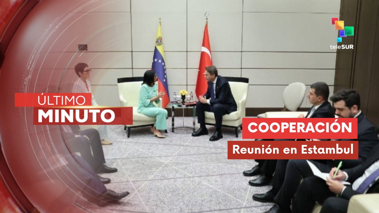 Pdta. (E) de Venezuela se reúne con ministro de energía de Türkiye