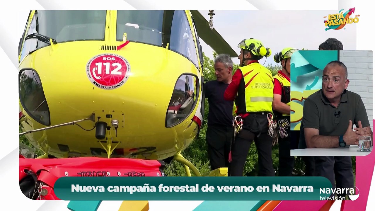Navarra afrontará un verano con alto nivel de incendios