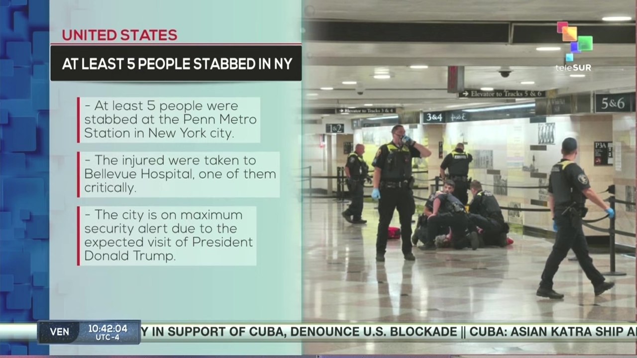 United States | At least 5 people stabbed in NYC