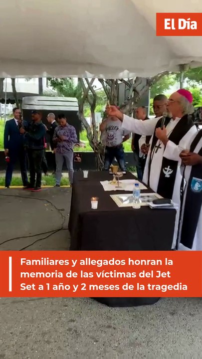Familiares y allegados honran la memoria de las víctimas del Jet Set a 1 año y 2 meses de la tragedia