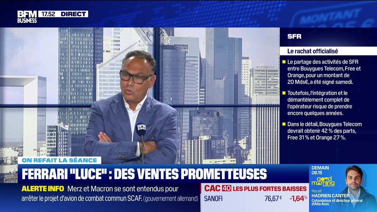 On refait la séance : "Ferrari : le modèle élec...