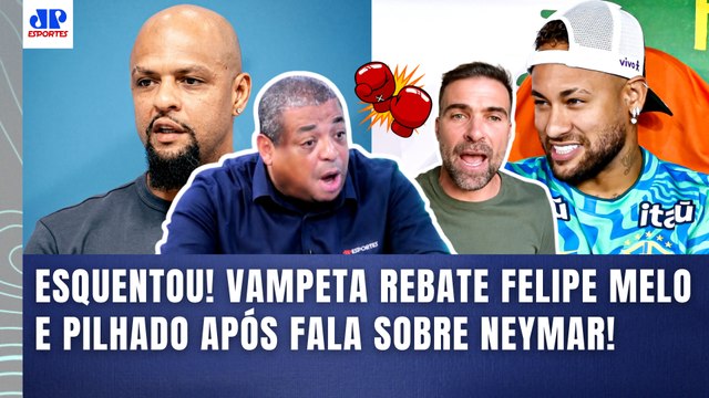 É PAPO DE MALUCO!!! Essa FALA do FELIPE MELO sobre o NEYMAR... VAMPETA REBATE PILHADO! | SELEÇÃO