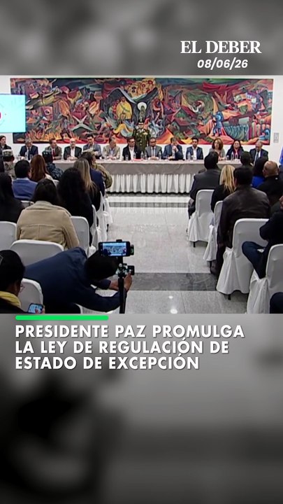Presidente Paz promulga la Ley de Regulación de Estado de Excepción