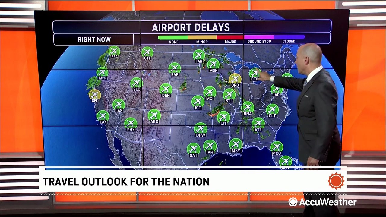 Here's your travel forecast for June 8