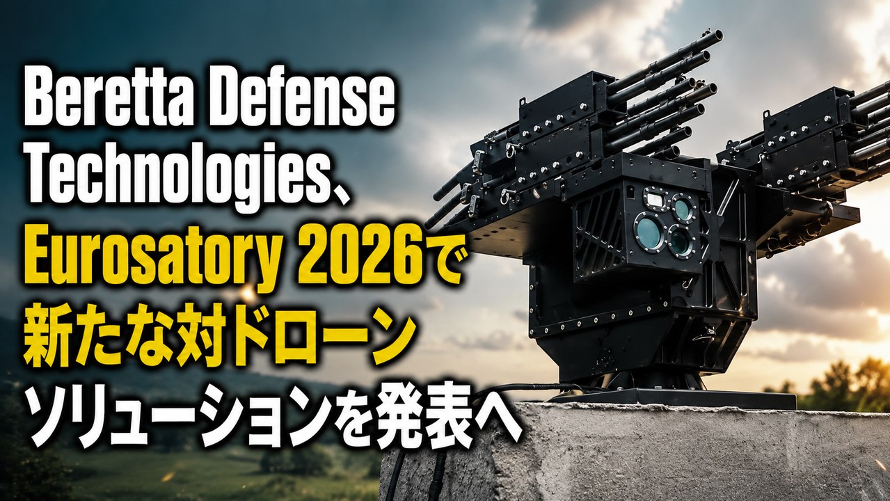 Beretta Defense Technologies、Eurosatory 2026で新たな対ドローンソリューションを発表へ