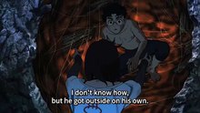 Okarun fell into momo chest _okarun hugs momo _anime moments -dandadan#dandadan #anime #moments