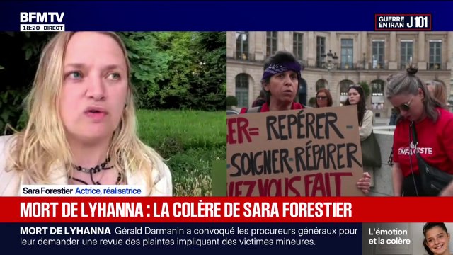 Affaire Lyhanna: Le gouvernement arrive toujours après la guerre , déplore Sara Forestier, actrice et réalisatrice