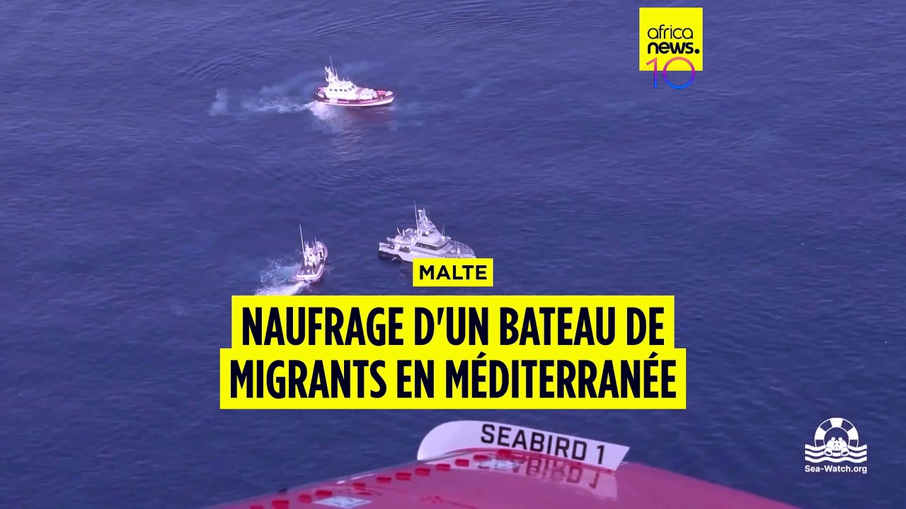 Au moins 11 migrants portés disparus dans un naufrage en Méditerranée