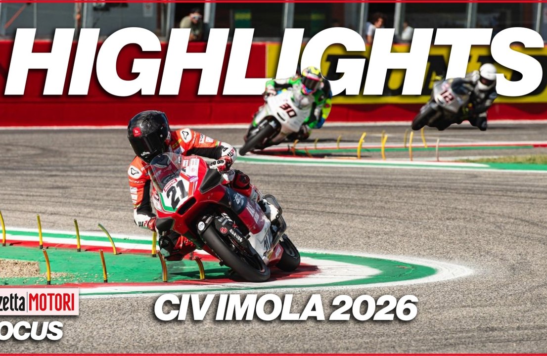Civ 2026, show a Imola: il video highlights di tutte le classi