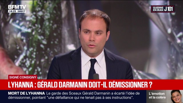 SIGNÉ CONSIGNY - Lyhanna: la démission de Gérald Darmanin “ne résoudrait rien”, selon Charles Consigny