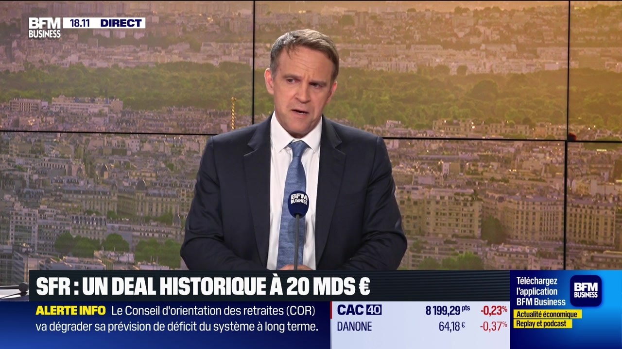 Marc Ferracci (Ensemble pour la République, ministère de l'Industrie) : SFR, un deal historique à 20 milliards d'euros - 08/06