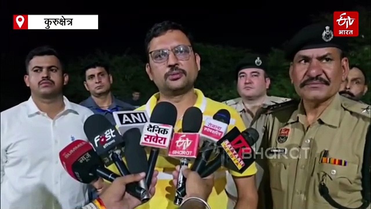 कुरुक्षेत्र में पुलिस और बदमाशों के बीच मुठभेड़, पुलिस पर की फायरिंग, जवाबी कार्रवाई में 2 बदमाश घायल