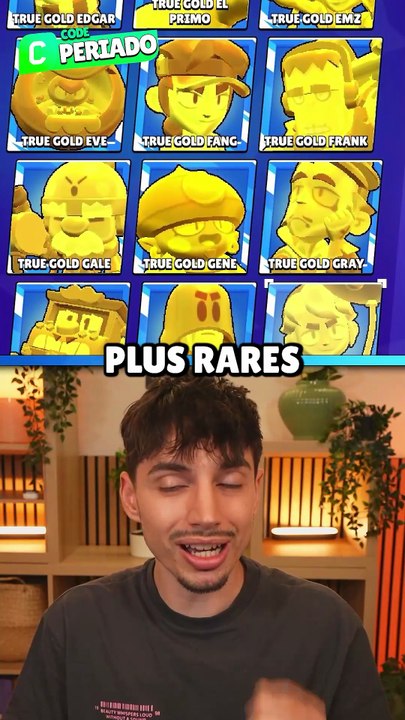 VOICI le TOP 5 des SKINS ARGENT les PLUS RARES de BRAWL STARS