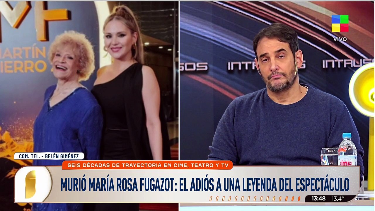 El desolador relato de Belén Giménez tras la muerte de María Rosa Fugazot: "Era como una mamá"